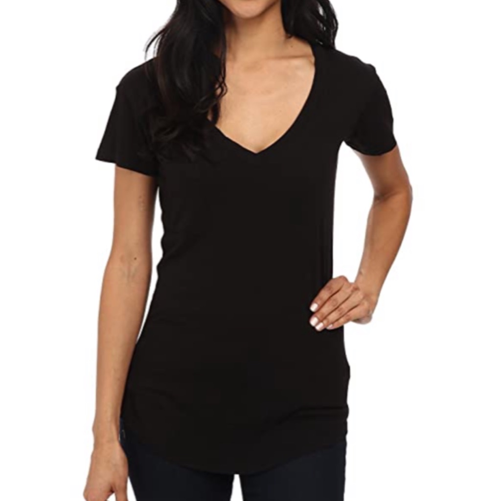Lamade V-Neck Pocket Tee Nwot S
